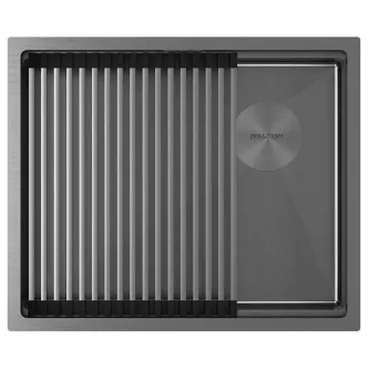 Кухонная мойка PAULMARK NEXT-PRO PM705445-GM Кухонная мойка PAULMARK NEXT-PRO PM705445-GM