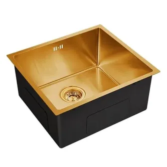 Кухонная мойка EMAR EMB-114 PVD Nano Golden