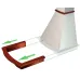Вытяжка KRONASTEEL gretta 600 золотой структурный c push button Вытяжка KRONASTEEL gretta 600 золотой структурный c push button