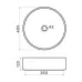 Раковина OMOIKIRI Mira-BG (4972069) Раковина OMOIKIRI Mira-BG (4972069)