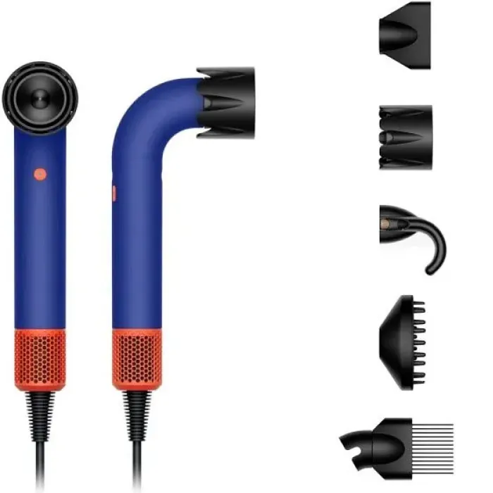 Фен DYSON Supersonic HD18 R Vinca Blue/Topaz Orange Фен DYSON Supersonic HD18 R Vinca Blue/Topaz Orange