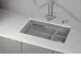 Кухонная мойка GRANULA KS-7304iU алюминиум