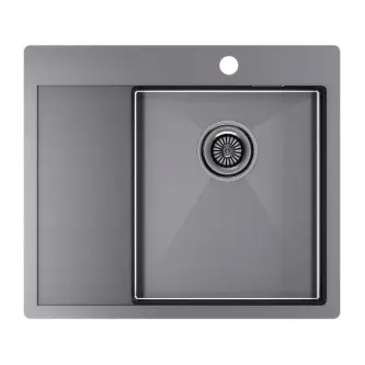Кухонная мойка PAULMARK Kroner PM225951-GMR