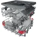Посудомоечная машина WHIRLPOOL WIO3T226PFG Посудомоечная машина WHIRLPOOL WIO3T226PFG