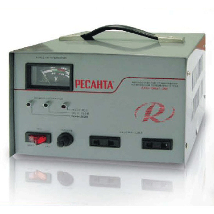 Стабилизатор напряжения РЕСАНТА ach-1000/1-эм Стабилизатор напряжения РЕСАНТА ach-1000/1-эм