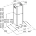 Вытяжка CATA GAMMA VL3 900 GLASS Вытяжка CATA GAMMA VL3 900 GLASS