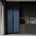 Холодильник WEISSGAUFF WSBS 600 NoFrost Inverter Blue Glass Холодильник WEISSGAUFF WSBS 600 NoFrost Inverter Blue Glass