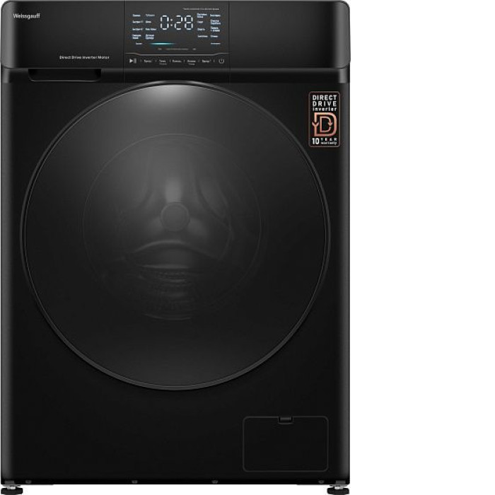 Стиральная машина WEISSGAUFF WM 4927 Direct Drive Inverter Premium Matt Black Стиральная машина WEISSGAUFF WM 4927 Direct Drive Inverter Premium Matt Black
