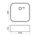 Раковина OMOIKIRI June-LI (4972074) Раковина OMOIKIRI June-LI (4972074)