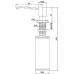 Дозатор PAULMARK Rein D002-BL Дозатор PAULMARK Rein D002-BL