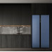 Холодильник WEISSGAUFF WSBS 600 NoFrost Inverter Blue Glass Холодильник WEISSGAUFF WSBS 600 NoFrost Inverter Blue Glass