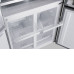 Холодильник WEISSGAUFF WCD 450 Inox Glass NoFrost Inverter