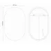 Зеркало GROSSMAN NERO-промо BLACK 600х1000х45 мм 24601002