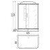 Душевая кабина RIVER Vitim 120/80/26 МТ Душевая кабина RIVER Vitim 120/80/26 МТ