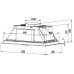 Вытяжка WEISSGAUFF BOX 850 WH Вытяжка WEISSGAUFF BOX 850 WH