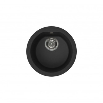 Кухонная мойка ELLECI Fox Round Full Black 40