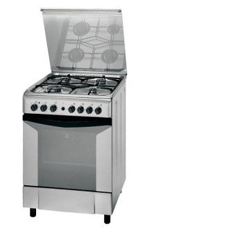 Комбинированная плита INDESIT kn 6g527 s (x)