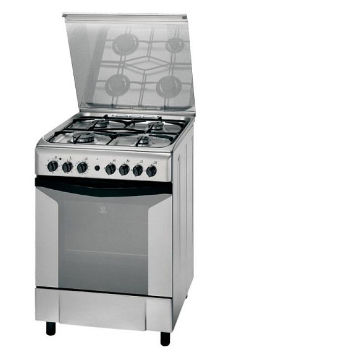 Комбинированная плита INDESIT kn 6g527 s (x)