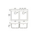 Кухонная мойка OMOIKIRI Bosen 80-2-BL (4993836) Кухонная мойка OMOIKIRI Bosen 80-2-BL (4993836)