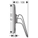 Смеситель HANSGROHE Novus 71068000 хром Смеситель HANSGROHE Novus 71068000 хром