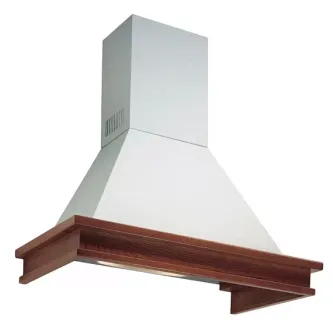 Вытяжка FALMEC TEMPO ANTICO UNPAINTED WHITE 120 (пристенная,белый гофрир