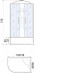 Душевая кабина RIVER Dunay 120/90/46 ТН R
