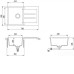 Кухонная мойка AQUASANITA Tesa SQT101AW (cerrus 120)