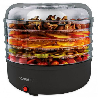 Сушилка для овощей SCARLETT SC-FD421010 черный Сушилка для овощей SCARLETT SC-FD421010 черный
