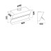 Вытяжка FALMEC Flipper 85 P.E. Cono Vetro Bianco CFPN85.E0P2#ZZZF491F Вытяжка FALMEC Flipper 85 P.E. Cono Vetro Bianco CFPN85.E0P2#ZZZF491F