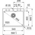 Кухонная мойка FRANKE MRG 610-54 оникс (114.0696.192) Кухонная мойка FRANKE MRG 610-54 оникс (114.0696.192)