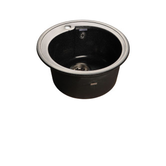 Кухонная мойка GRANFEST Rondo GF-R450 черный