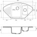 Кухонная мойка GRANFEST QUARZ GF-Z 14 белый
