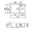 Кухонная мойка ELLECI Quadra 440 Black K86