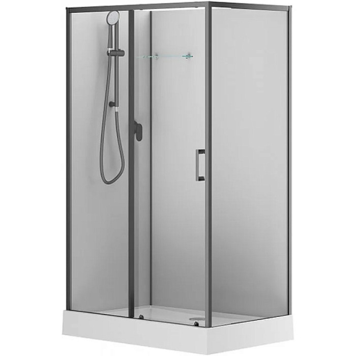Душевая кабина AQUANET Passion EVO 120L BLACK 00282012