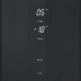 Холодильник GINZZU NFK-465 Black glass Холодильник GINZZU NFK-465 Black glass