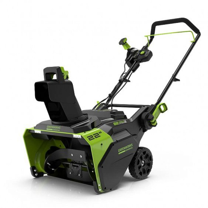 Снегоуборщик аккумуляторный GREENWORKS GD82 (2602507UB) Снегоуборщик аккумуляторный GREENWORKS GD82 (2602507UB)