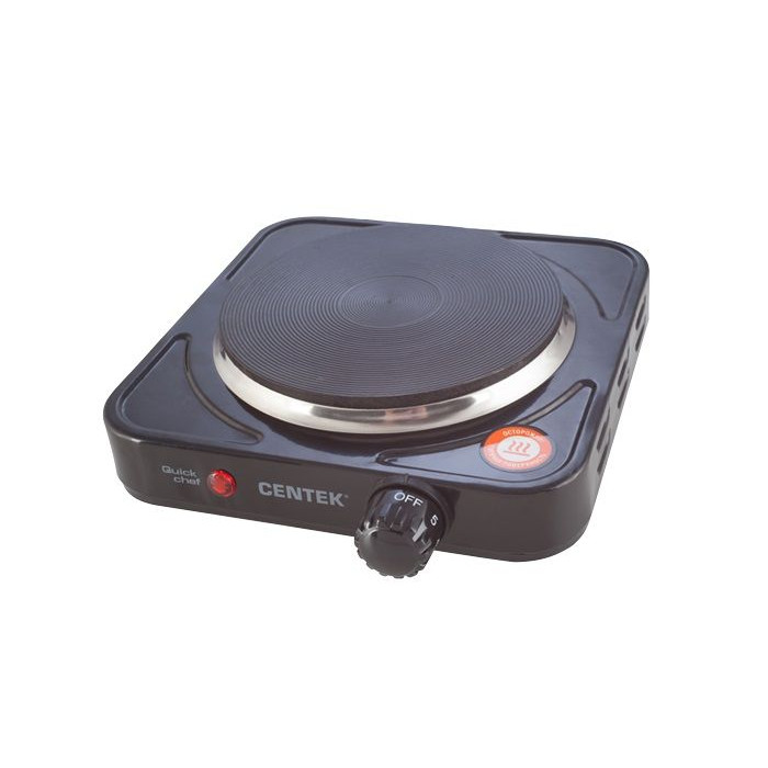 Настольная плита CENTEK CT-1506 черный Настольная плита CENTEK CT-1506 черный