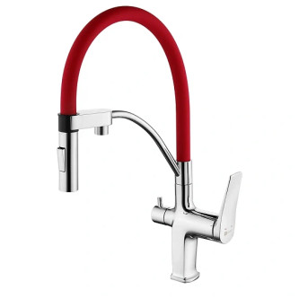 Смеситель LEMARK LM3074C-Red