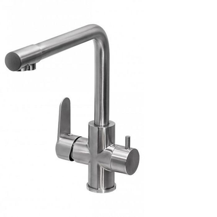 Смеситель ПРОФСАН PSM-300-22 Steel Смеситель ПРОФСАН PSM-300-22 Steel