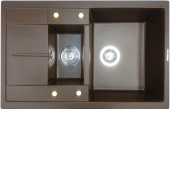 Мойка LAVA D4 CREMA кремовый