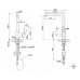 Смеситель SMEG MID1NS Смеситель SMEG MID1NS