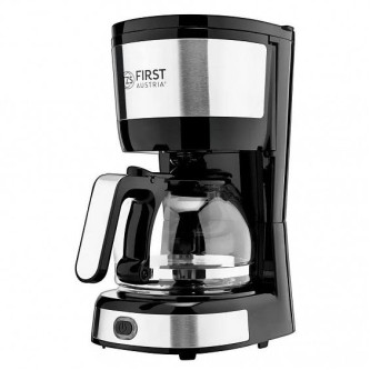 Кофеварка FIRST 5464-4 Black/Steel Кофеварка FIRST 5464-4 Black/Steel