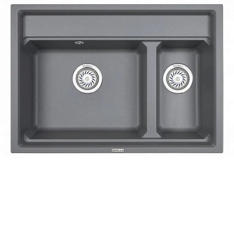 Кухонная мойка GRANULA KS-7302 алюминиум Кухонная мойка GRANULA KS-7302 алюминиум