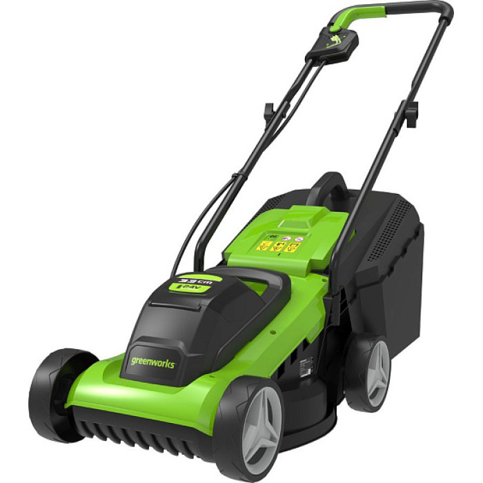 Газонокосилка аккумуляторная GREENWORKS G24LM33K2 2509607 Газонокосилка аккумуляторная GREENWORKS G24LM33K2 2509607
