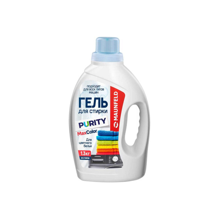 Гель для стирки MAUNFELD Purity Max Color 1300г MWL1300BC Гель для стирки MAUNFELD Purity Max Color 1300г MWL1300BC