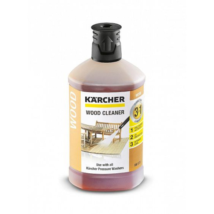 Средство для чистки древесины KARCHER 3в1 (1 л) 6.295-757.0 Средство для чистки древесины KARCHER 3в1 (1 л) 6.295-757.0