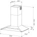 Вытяжка SIRIUS SLTC97 JEEG black 60 Вытяжка SIRIUS SLTC97 JEEG black 60