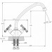 Смеситель RUSH Bianki BI7650-22 Смеситель RUSH Bianki BI7650-22