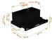 Вытяжка BACKER TH60CL-2F200-SHINY BLACK RC Вытяжка BACKER TH60CL-2F200-SHINY BLACK RC