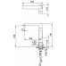 Смеситель RAVAK Flat FL 016.00 X070125 Смеситель RAVAK Flat FL 016.00 X070125